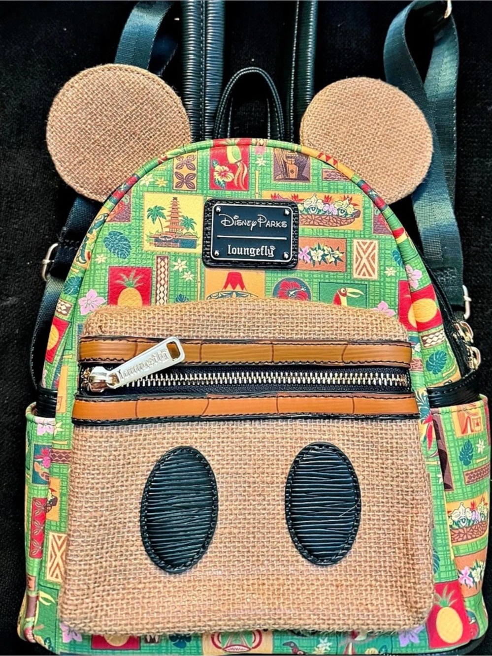 Loungefly Mickey Mouse: The Main Attraction Mini Backpack - Enchanted Tiki Room